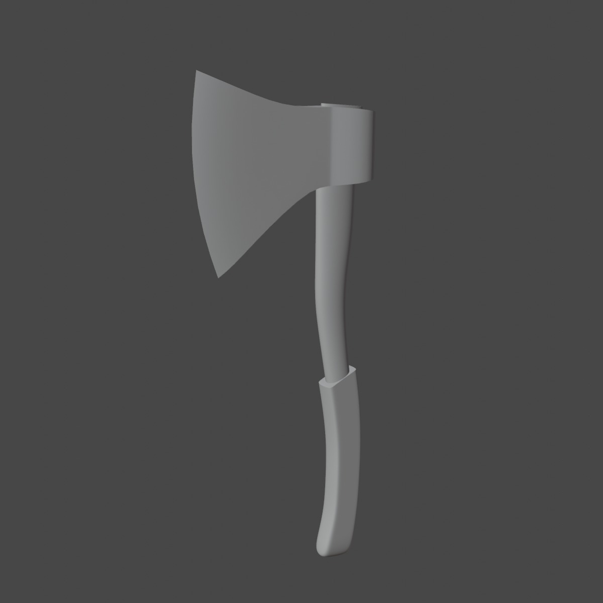 Camping Axe Set 3D model_21
