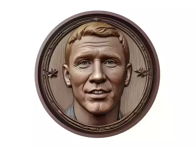 Paul Scholes Footballer Medallion