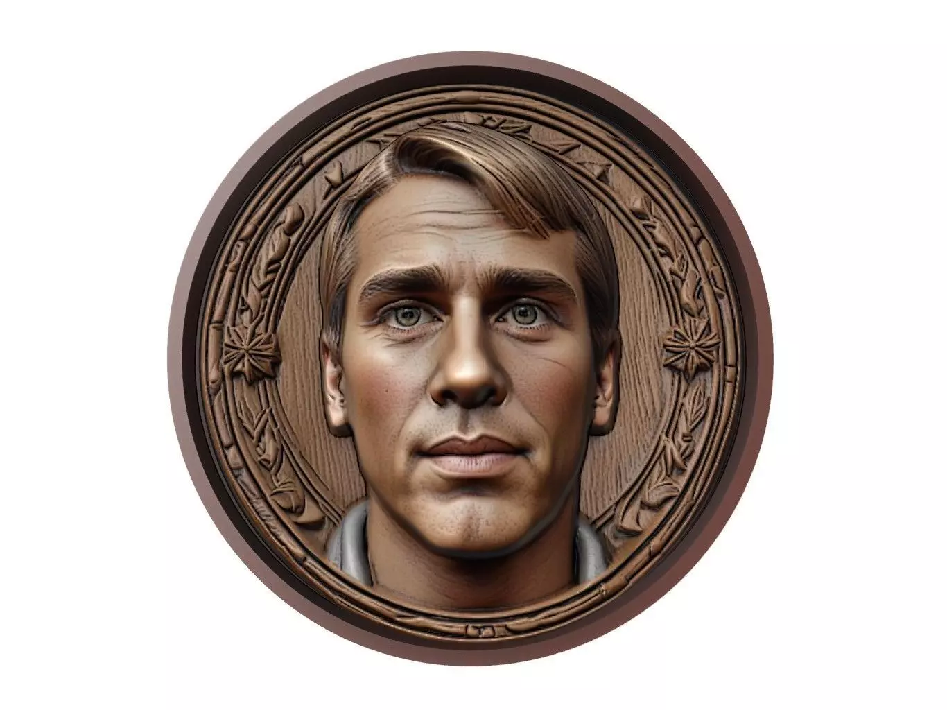Philipp Lahm Footballer Medallion 3D print model_0