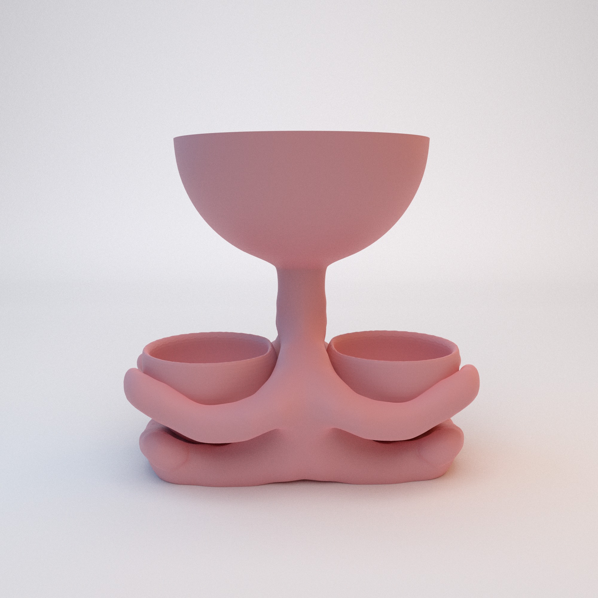 Sitting Desk Planter - 050 3D print model_8