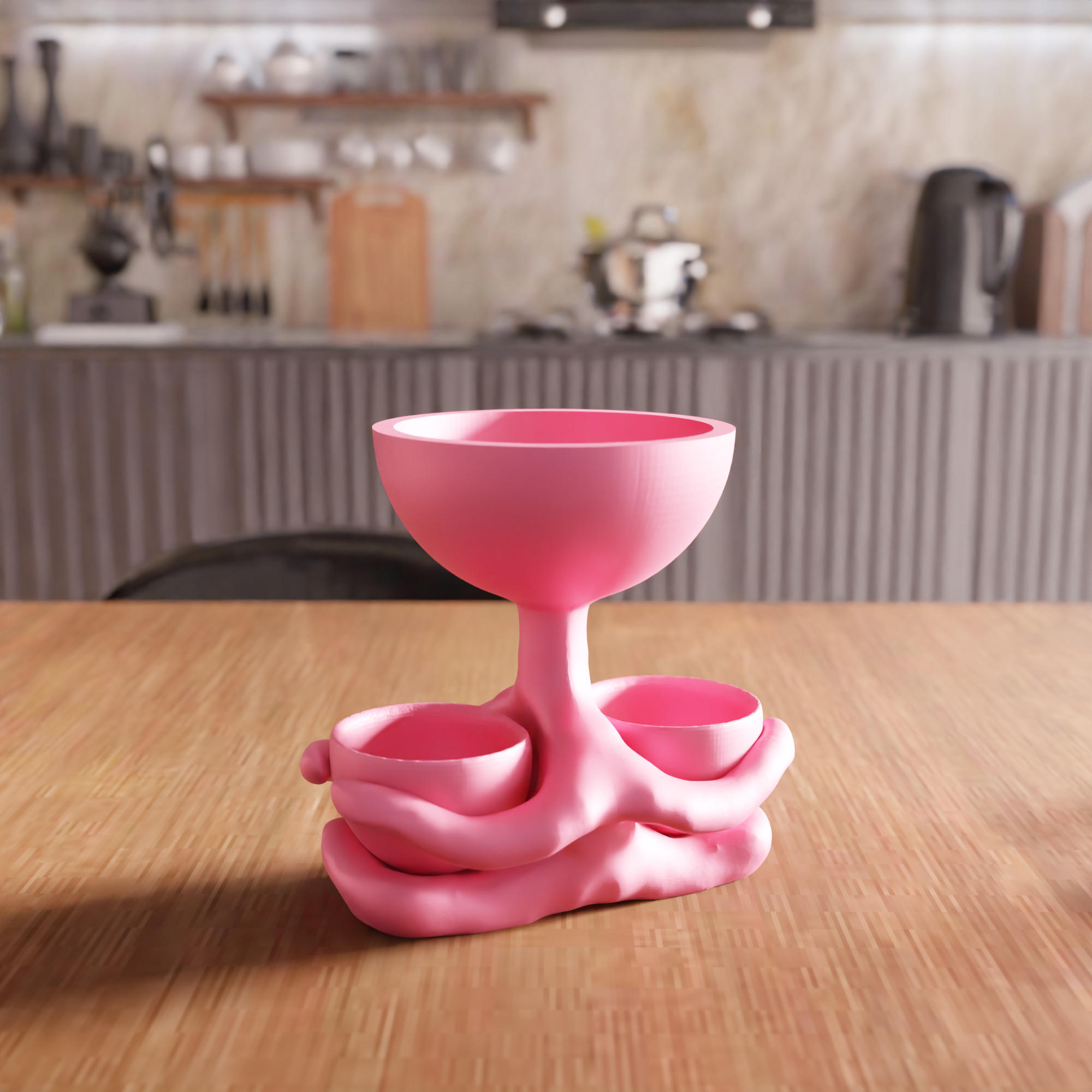 Sitting Desk Planter - 050 3D print model_1