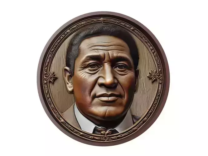 Eusebio Footballer Medallion