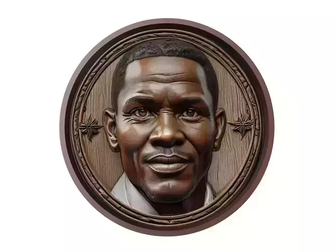 Samuel Eto Footballer Medallion