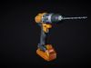 Power Drill 01 Active 3D model_1