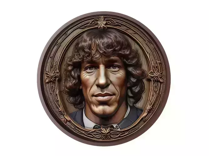 Carles Puyol Footballer Medallion