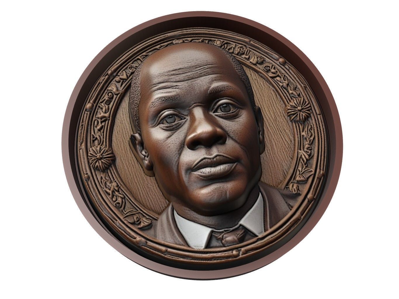 NGolo Kante Footballer Medallion 3D print model_1