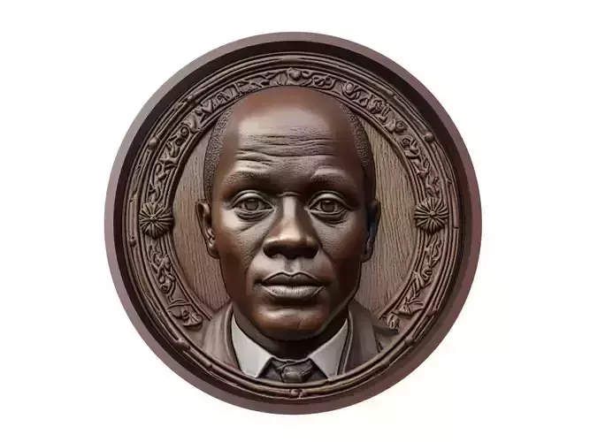 NGolo Kante Footballer Medallion 3D print model