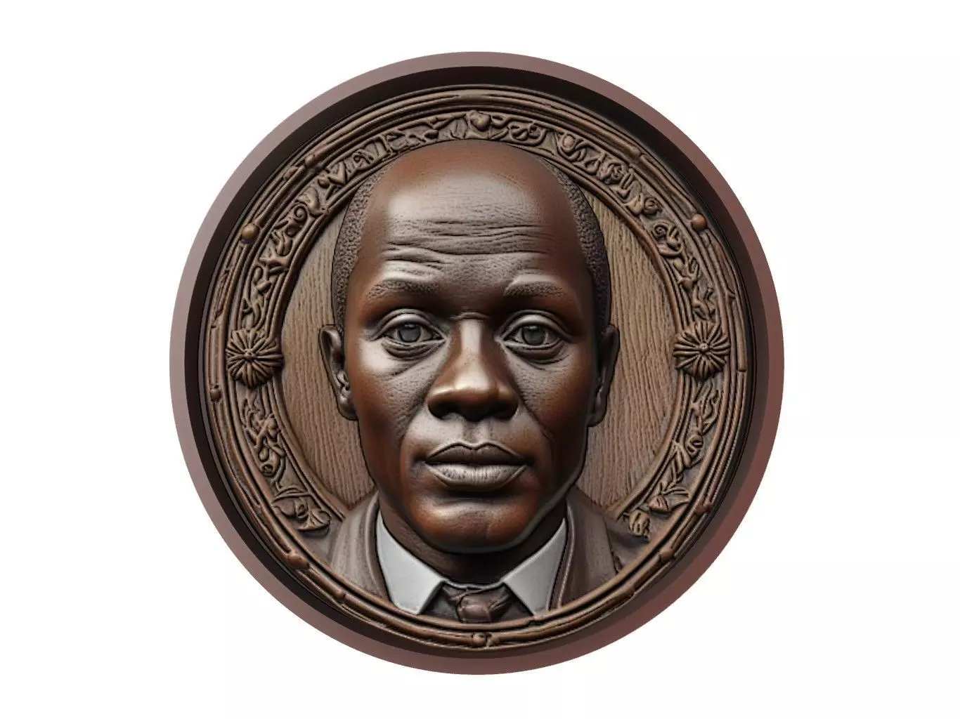 NGolo Kante Footballer Medallion 3D print model_0