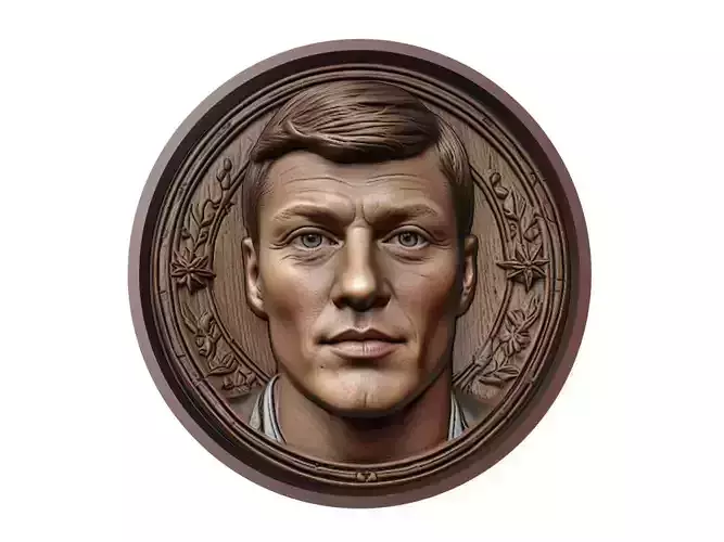 Toni Kroos Footballer Medallion