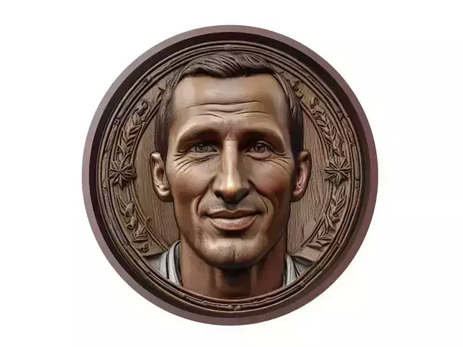 Giorgio Chiellini Footballer Medallion