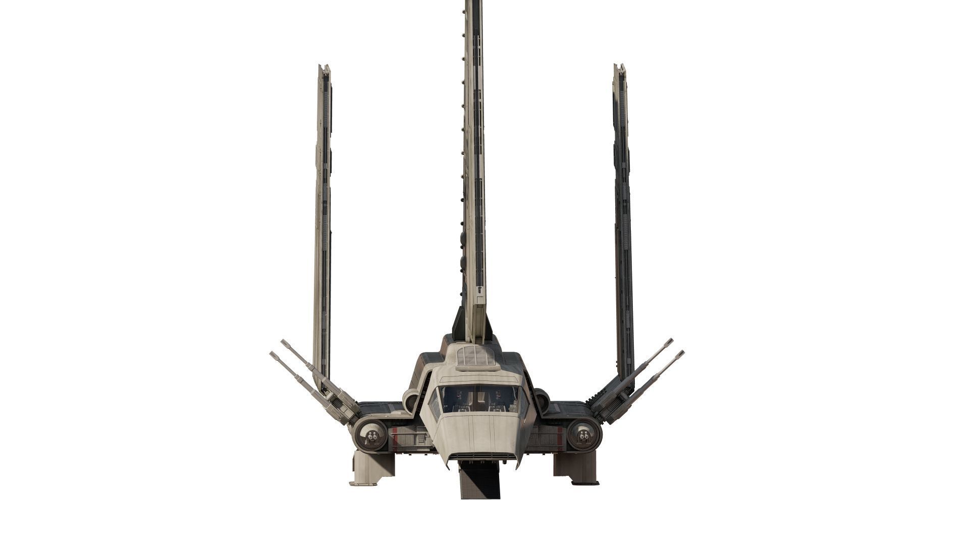 Star Wars Lambda T4A Class Shuttle with full interior 3D model_20