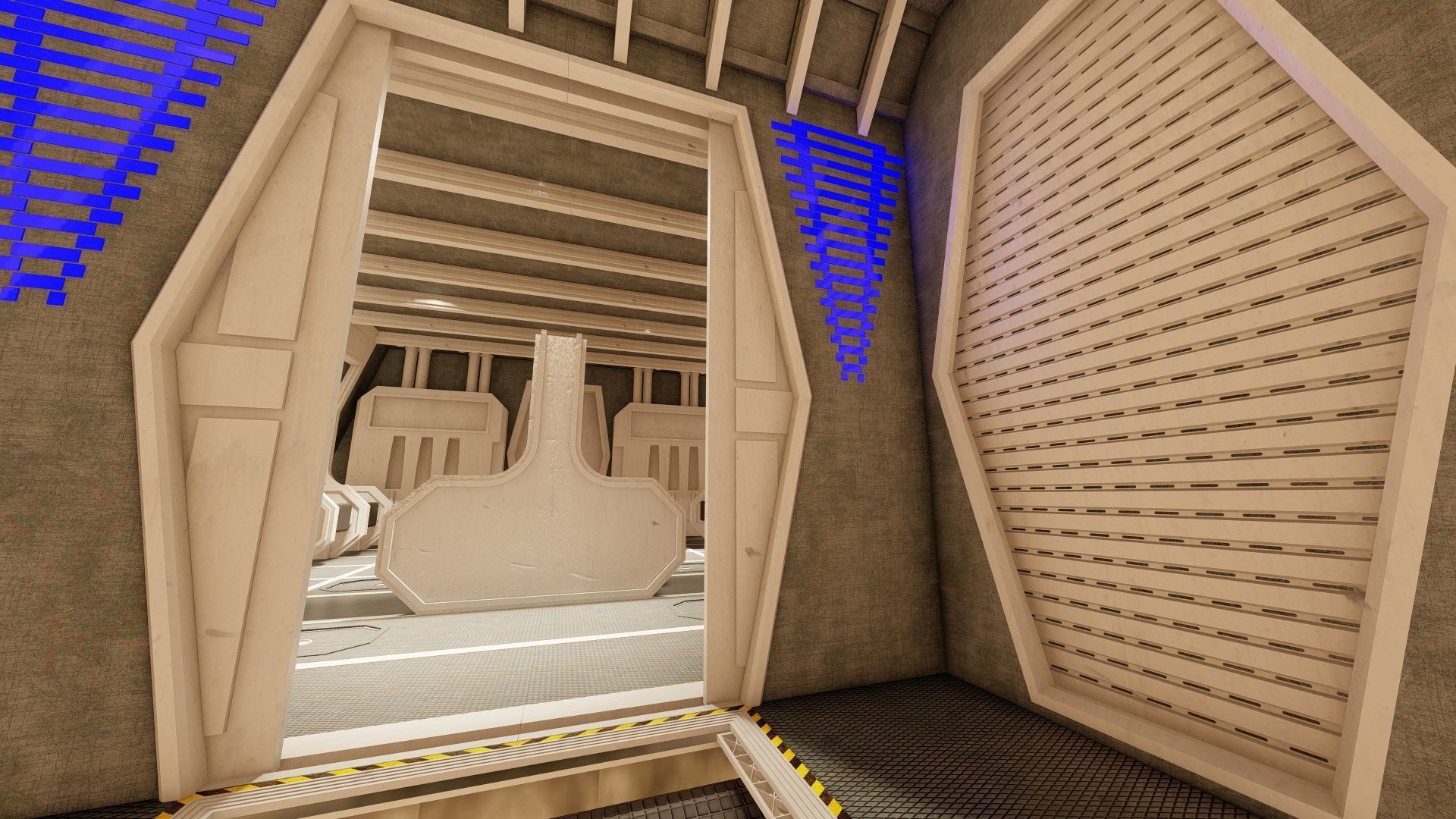 Star Wars Lambda T4A Class Shuttle with full interior 3D model_29