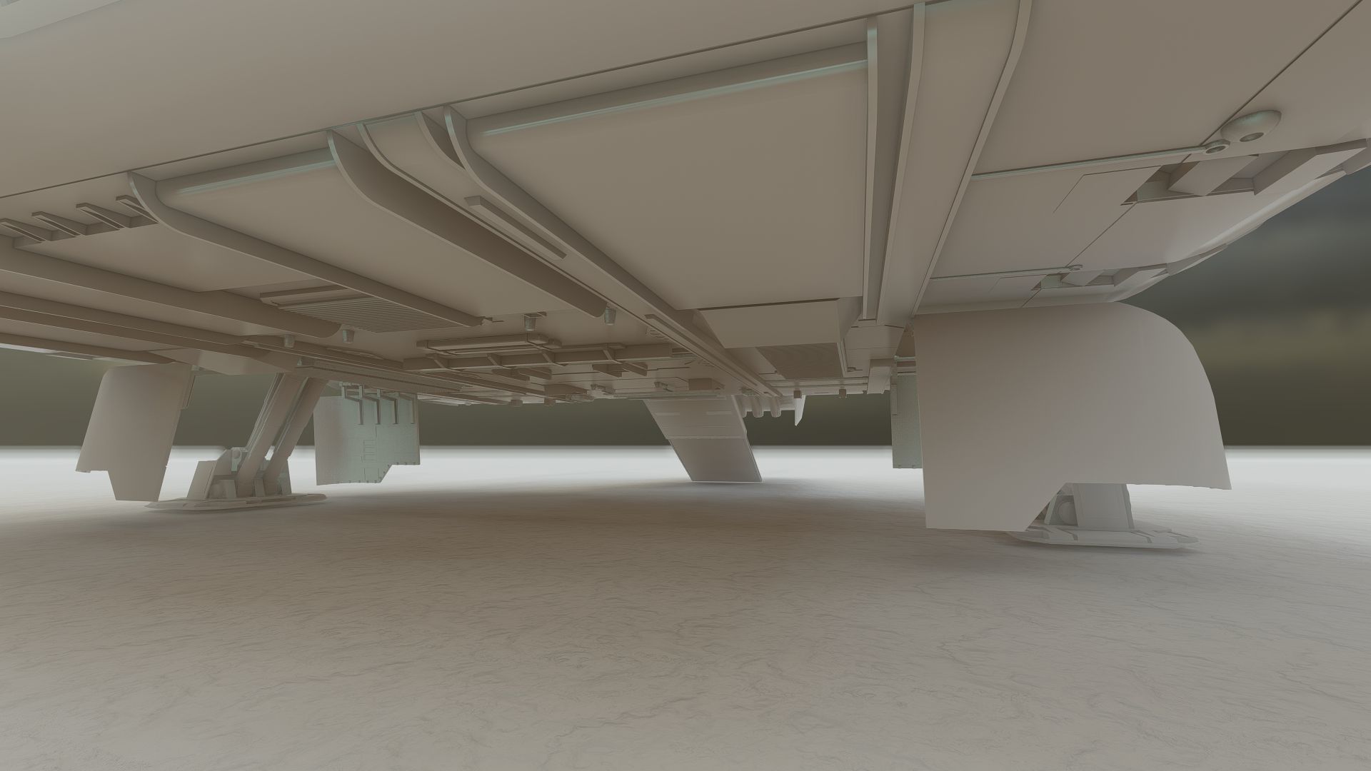 Star Wars Lambda T4A Class Shuttle with full interior 3D model_53