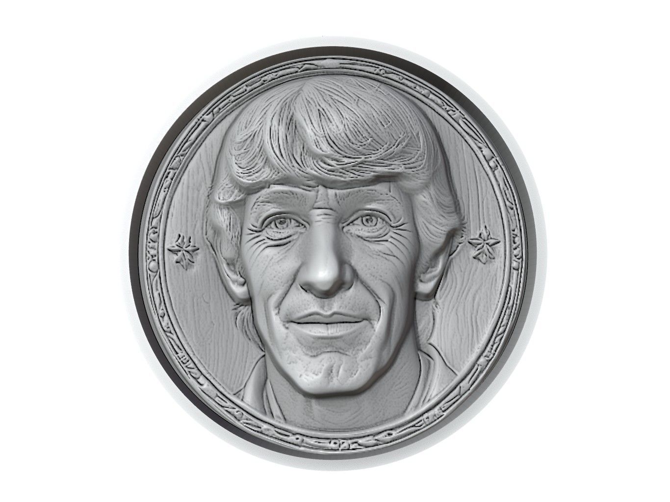Paolo Rossi Footballer Medallion 3D print model_2
