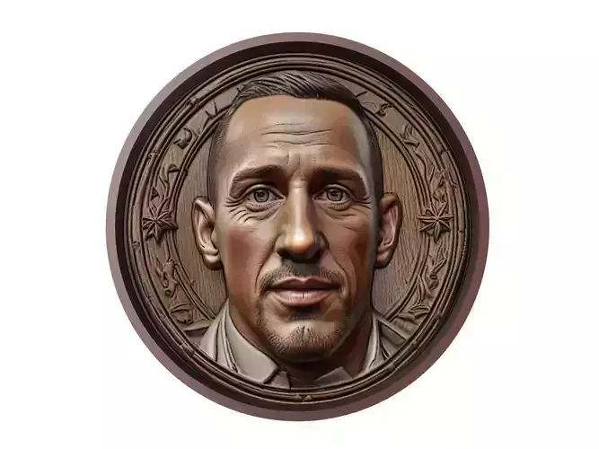 Franck Ribery Footballer Medallion