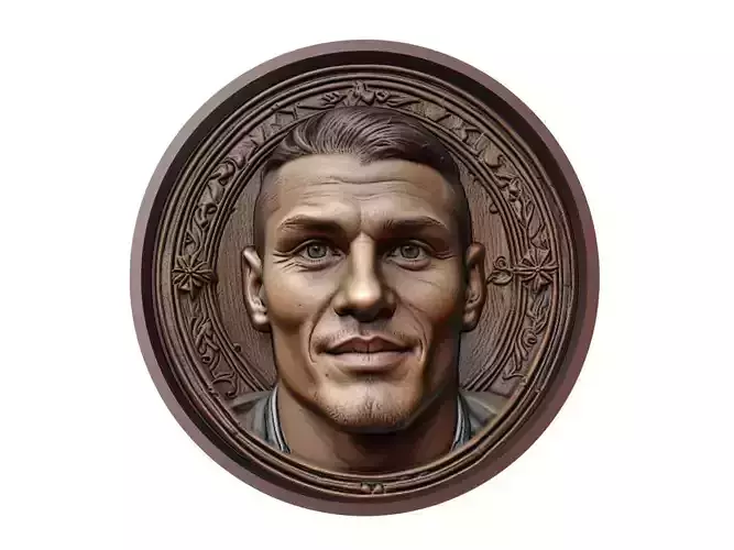 Mauro Icardi Footballer Medallion
