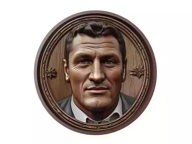 Christian Vieri Footballer Medallion