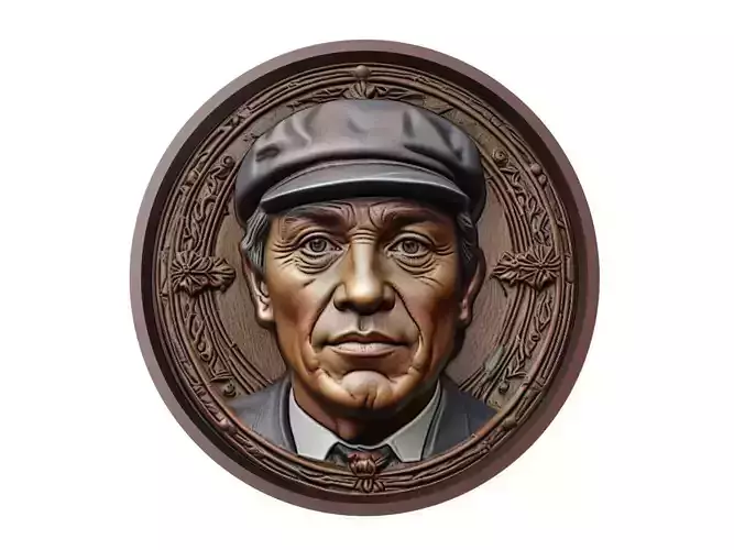 Pedri Footballer Medallion