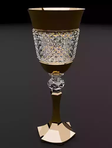 Golden wineglass of Royal Majesty