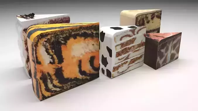 Animal Layered Cakes Collection