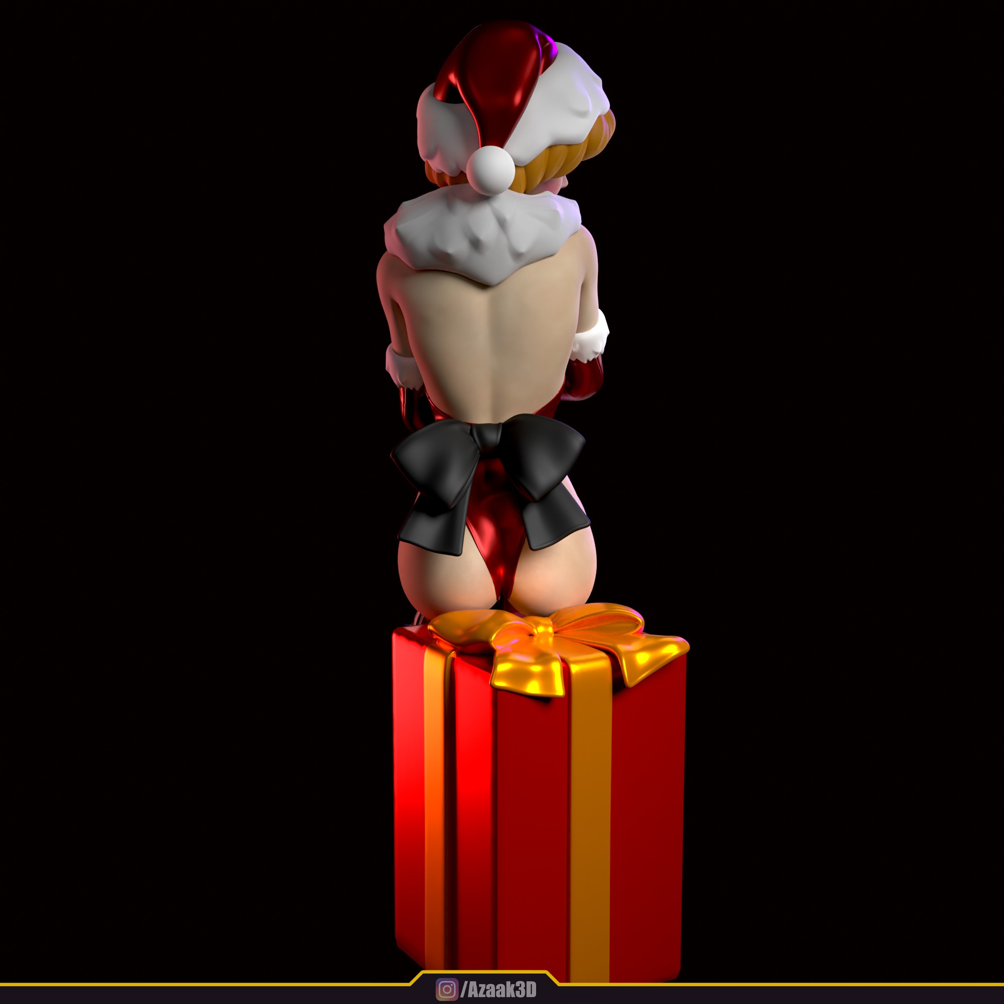 Christmas Girl 3D print model_72