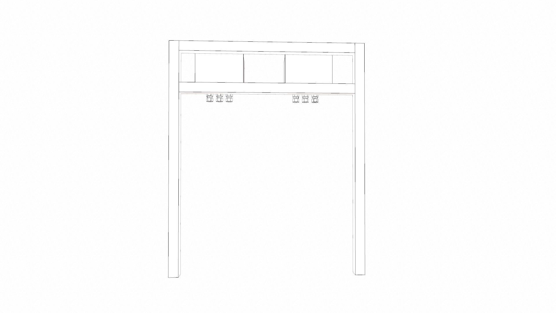 Control Panel Low-poly 3D model_7
