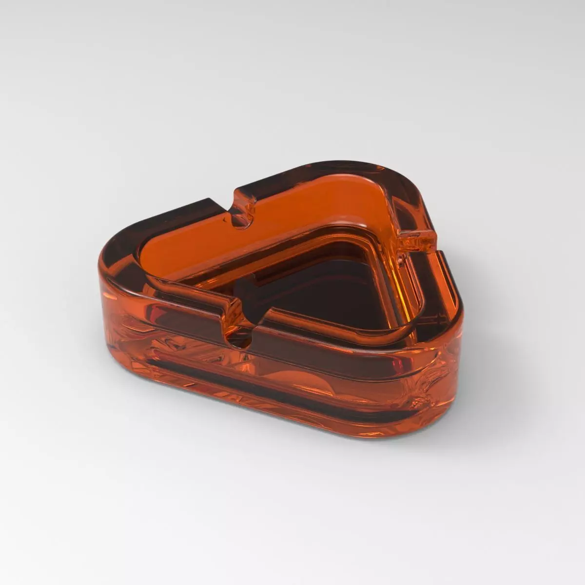 Ashtray 3D print model_0