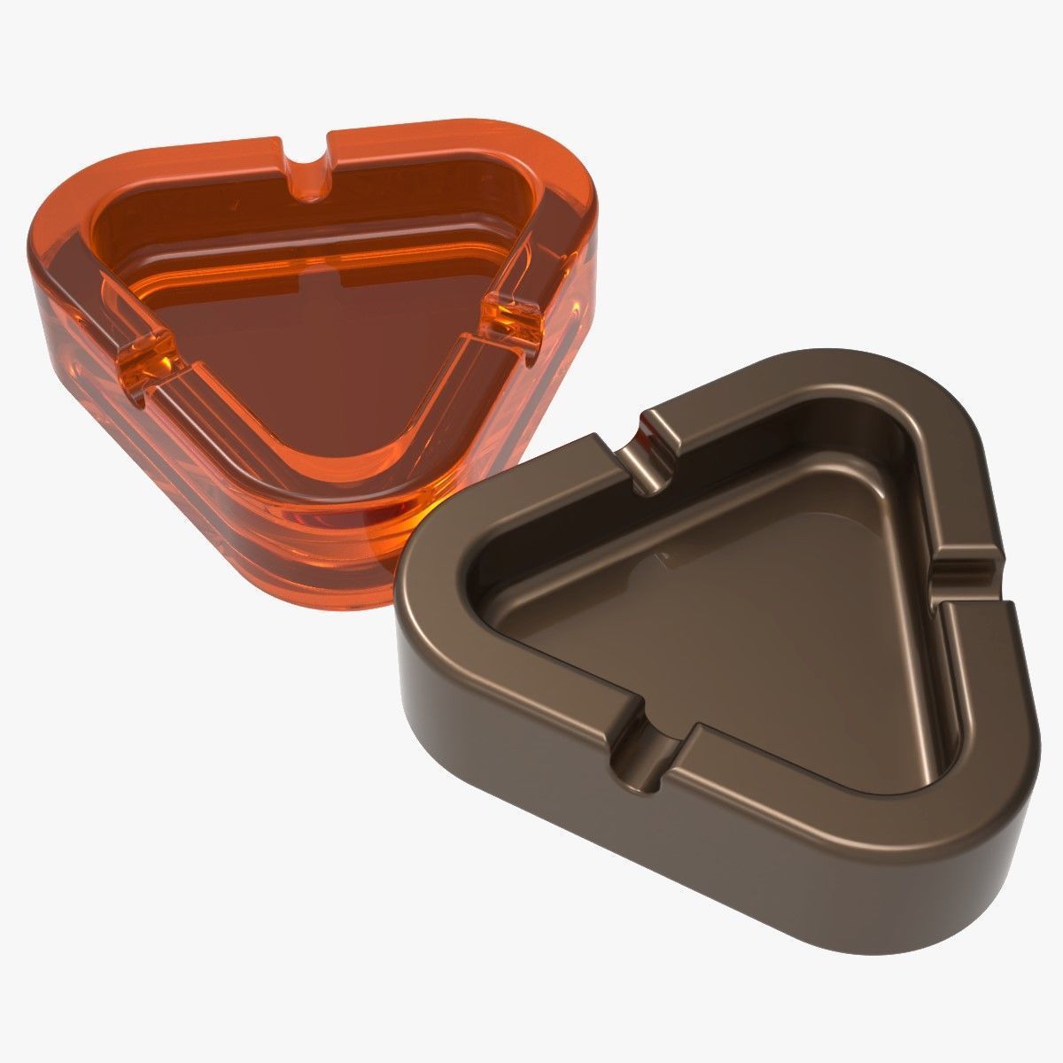 Ashtray 3D print model_4