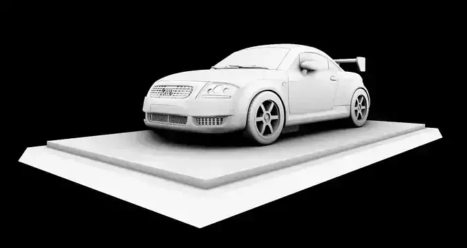 Project for AUDI TT resin printing 3D print model