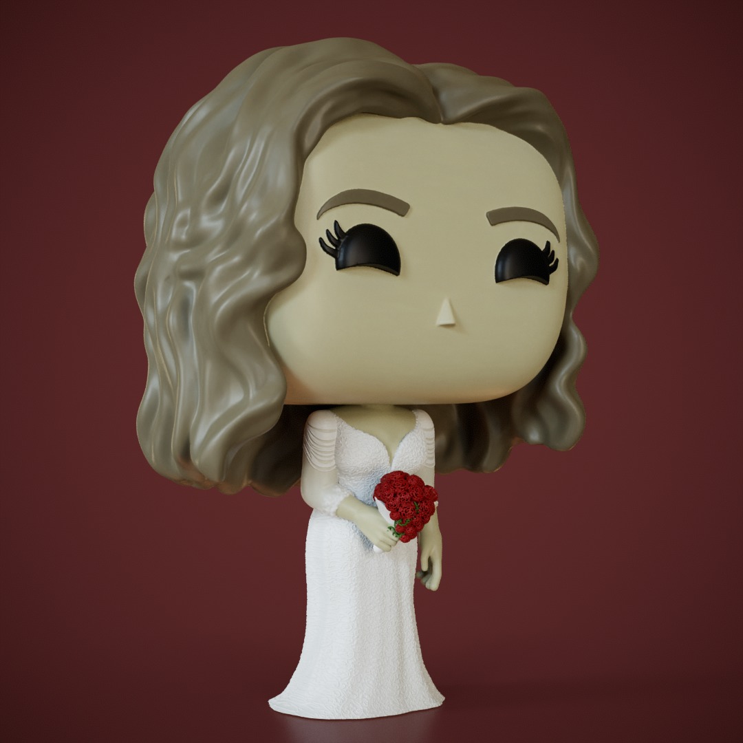 Novia - Bride 3D print model_2