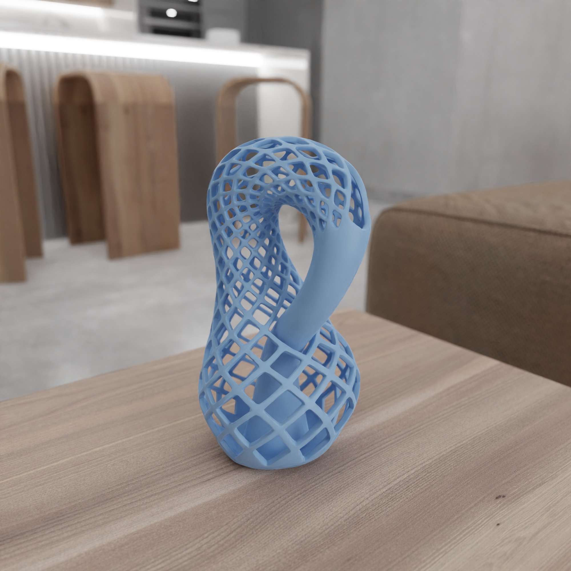 Wireframe Vase - 044 3D print model_6