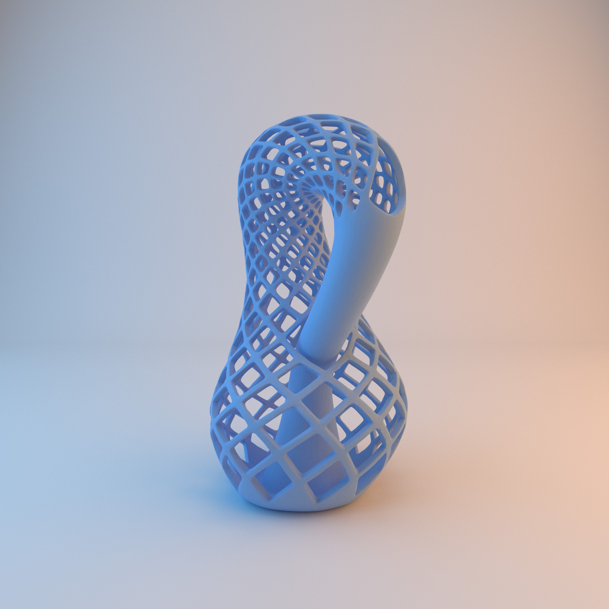 Wireframe Vase - 044 3D print model_8