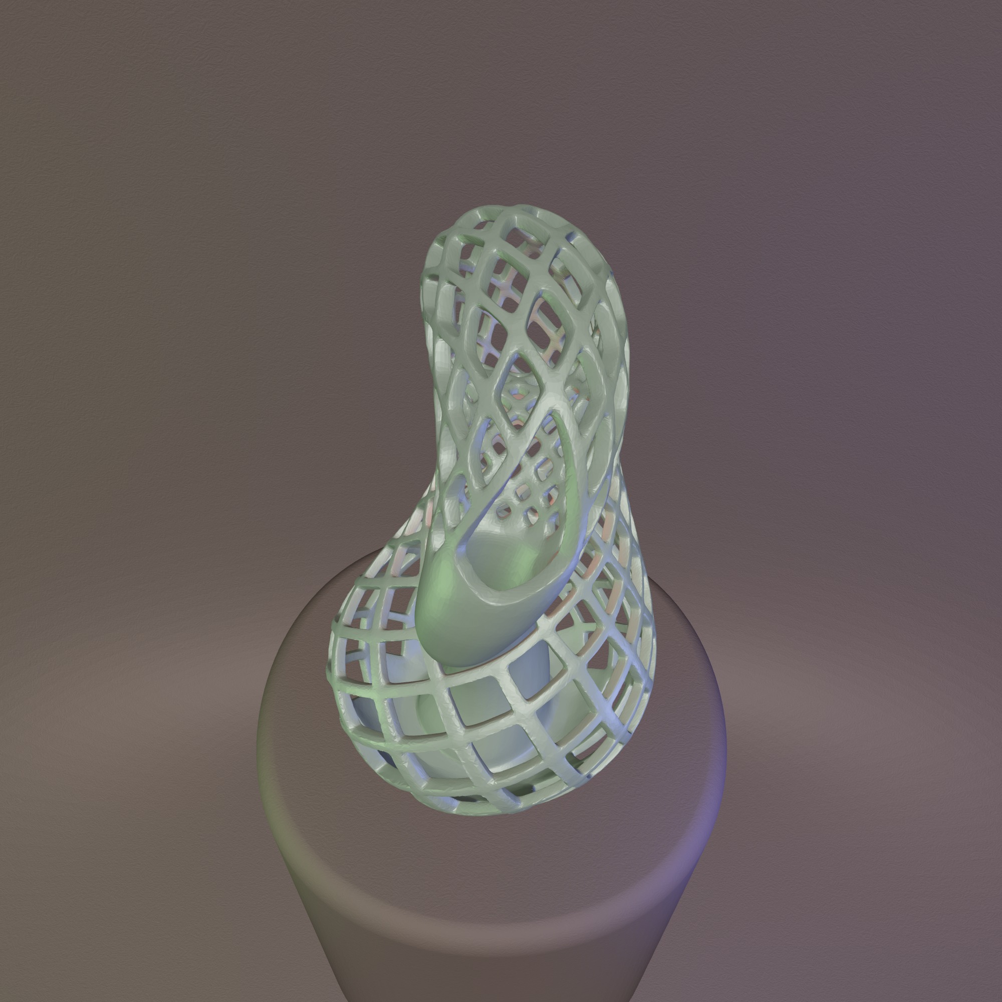 Wireframe Vase - 044 3D print model_12