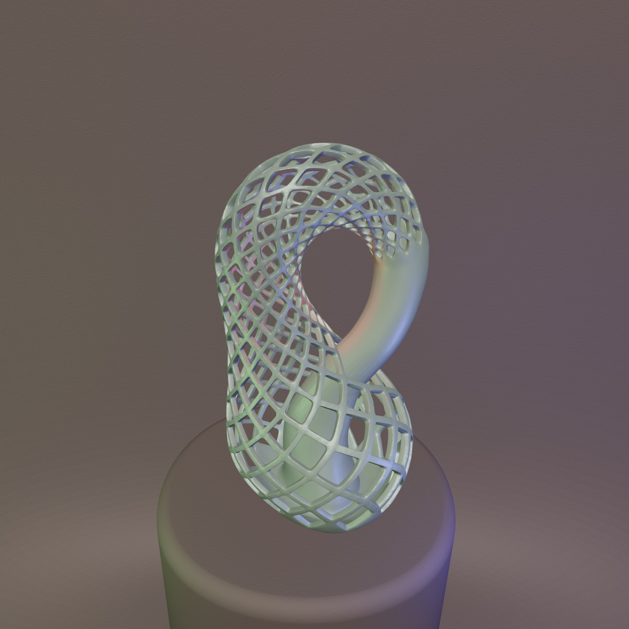 Wireframe Vase - 044 3D print model_14