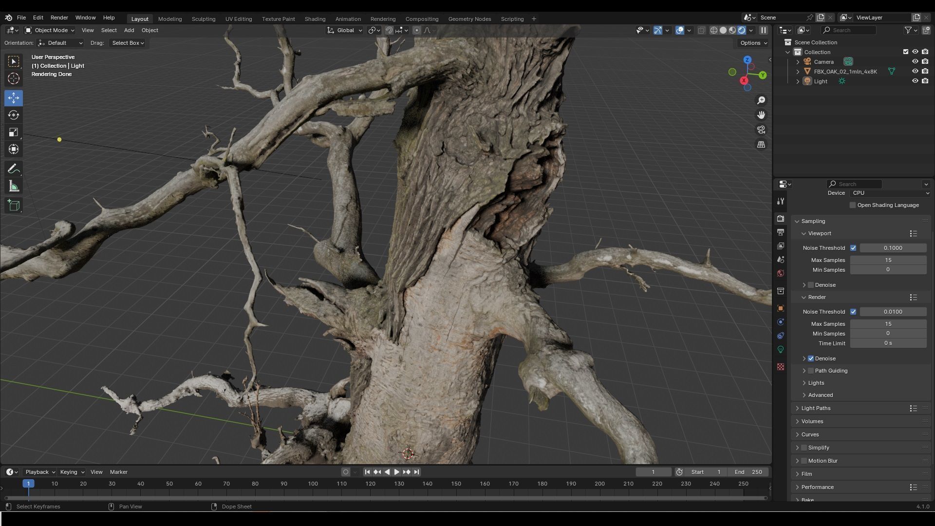 600-year-old dead oak - ENT 06 3D model_6