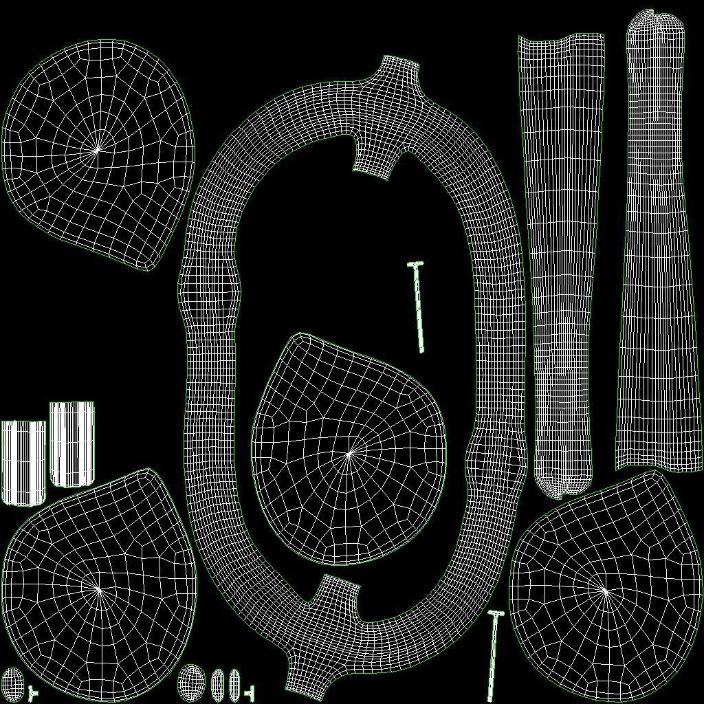 Tom Ford Jada Sunglasses  Low-poly 3D model_9