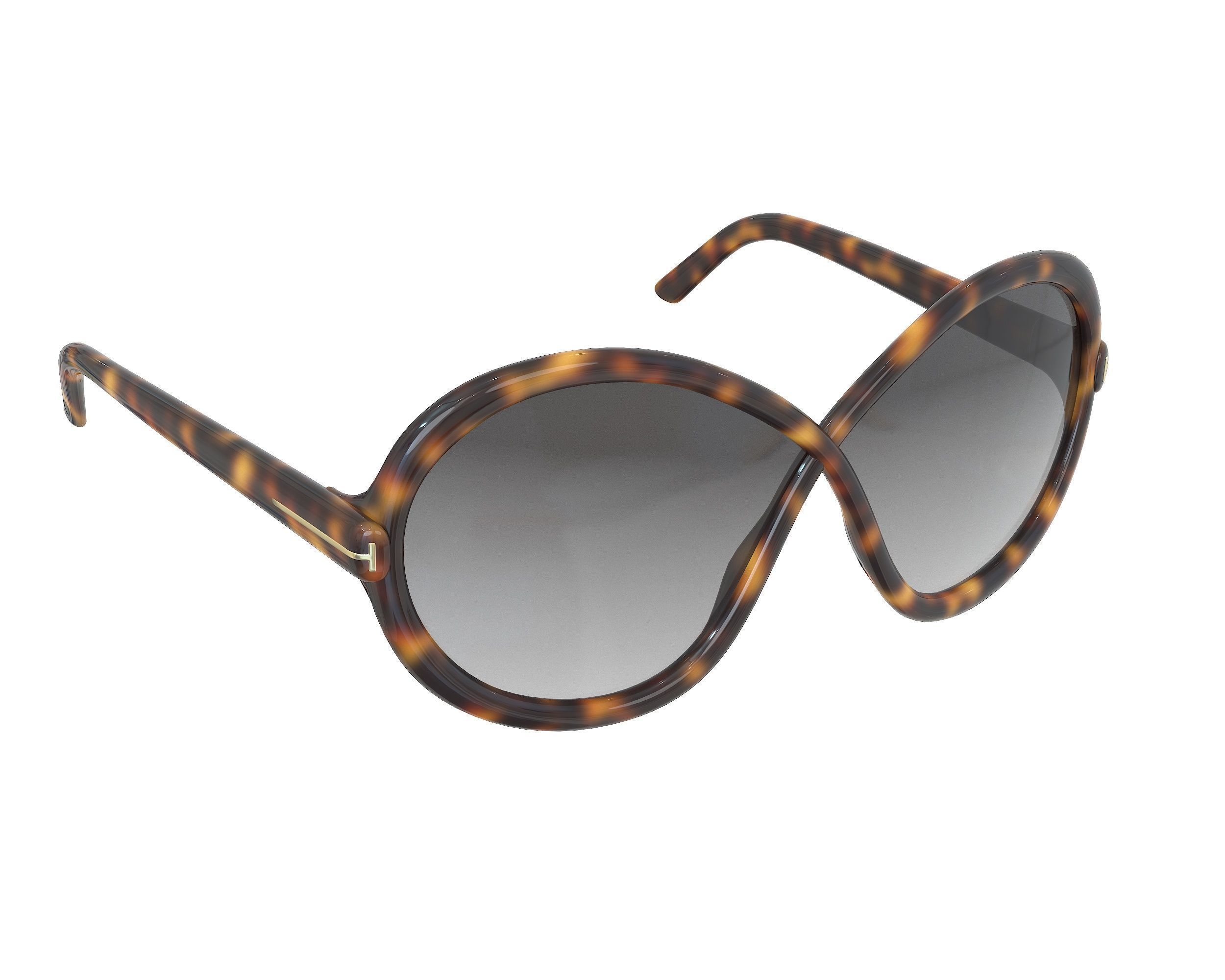 Tom Ford Jada Sunglasses  Low-poly 3D model_8