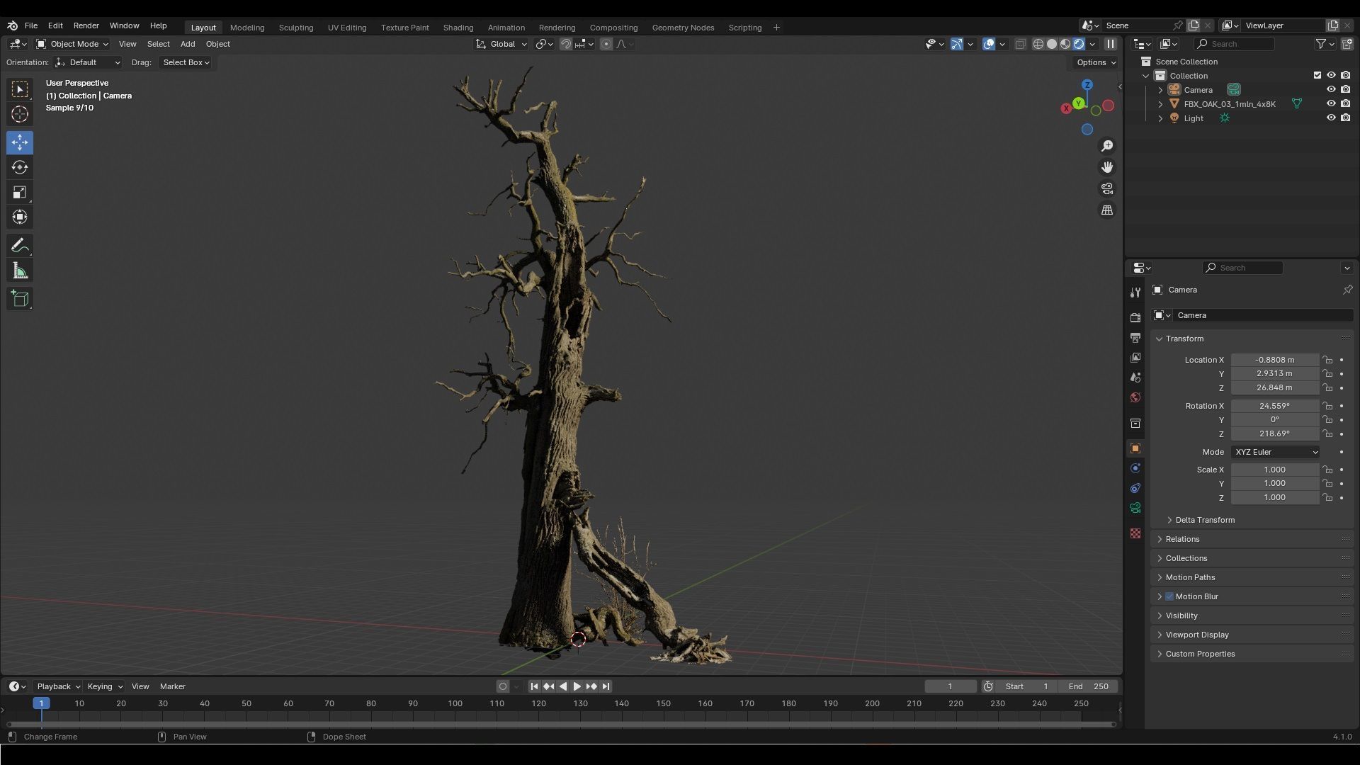 600-year-old dead oak - ENT 07 3D model_6