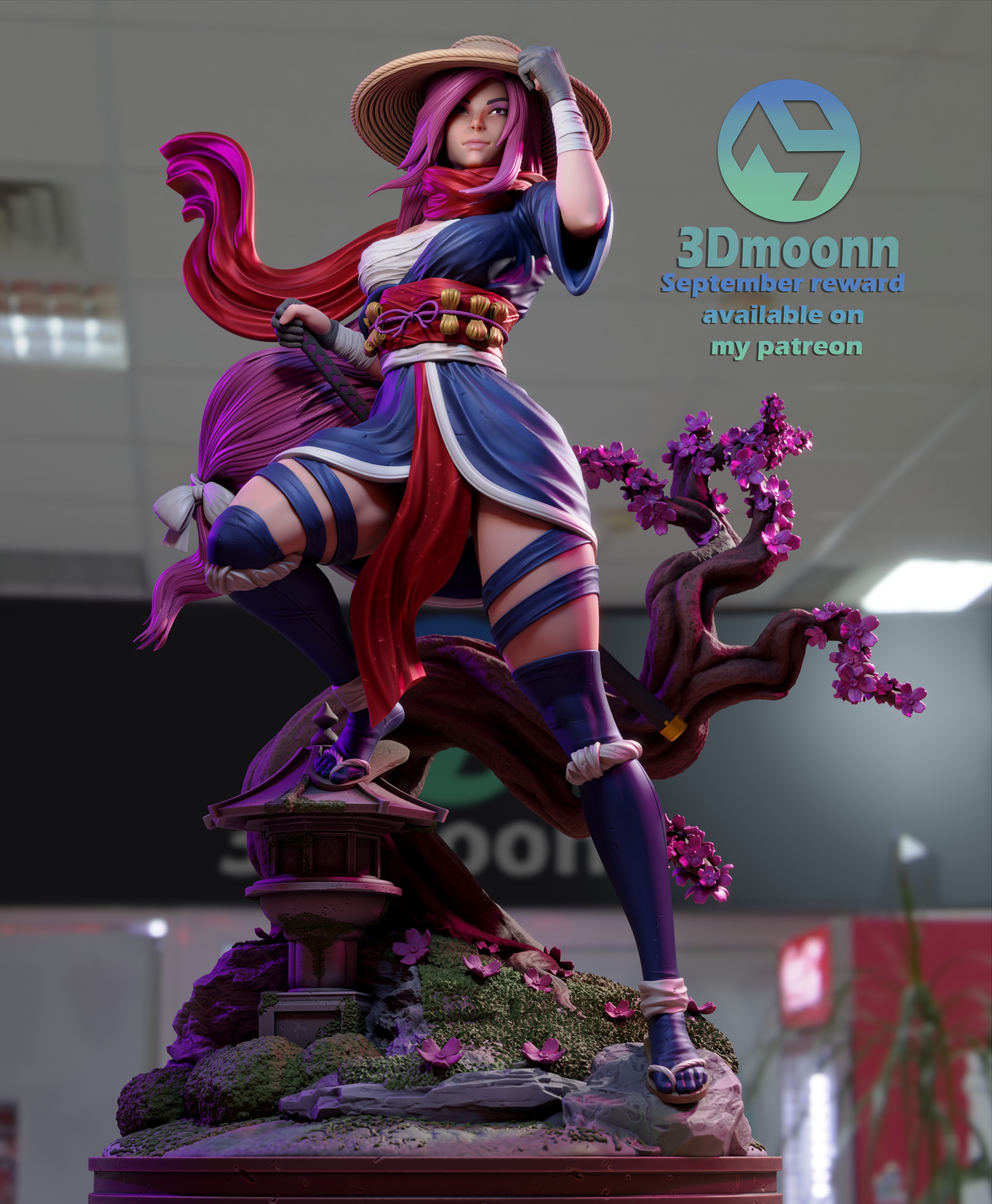 psylocke - marvel 3D print model_3