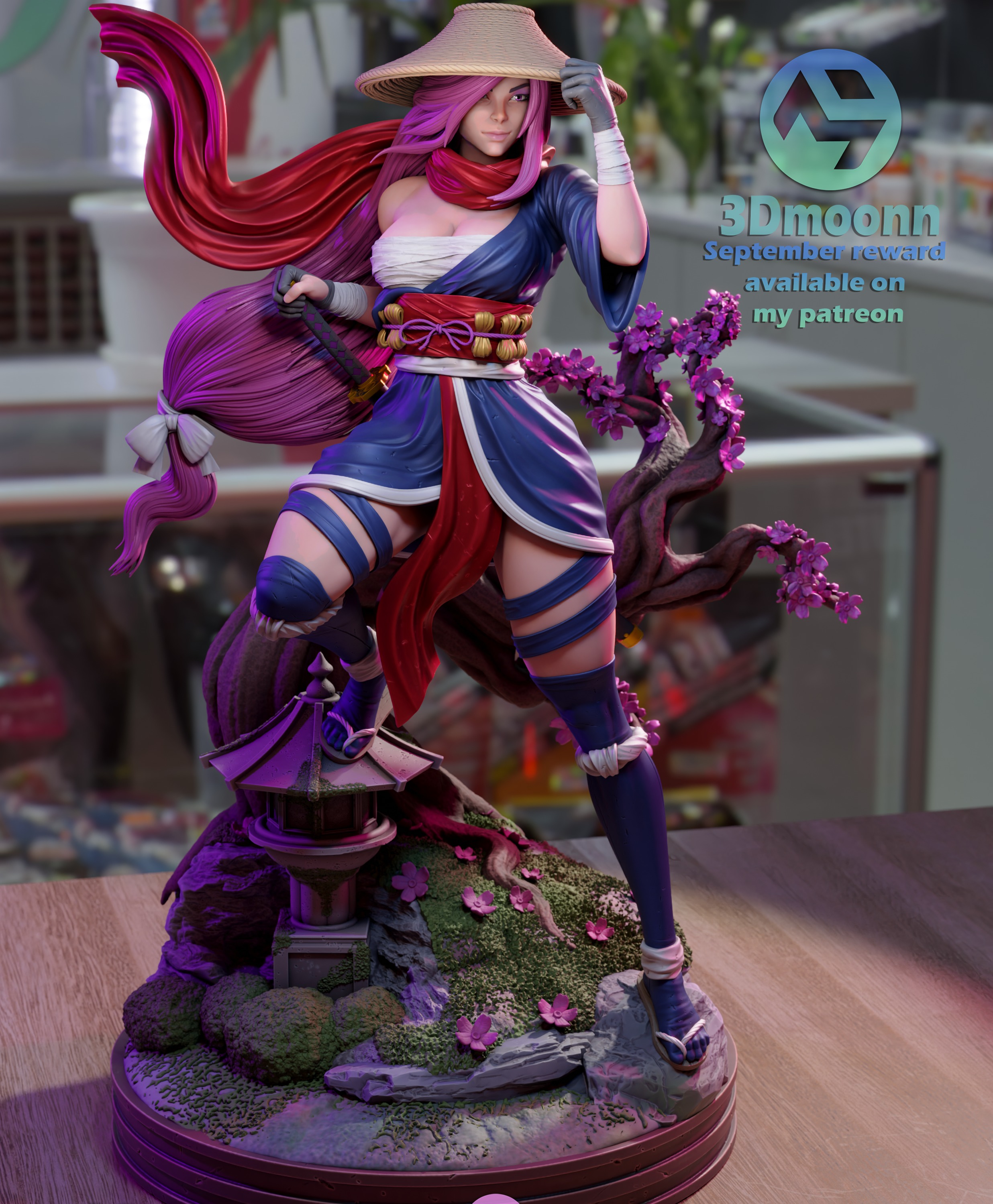 psylocke - marvel 3D print model_4