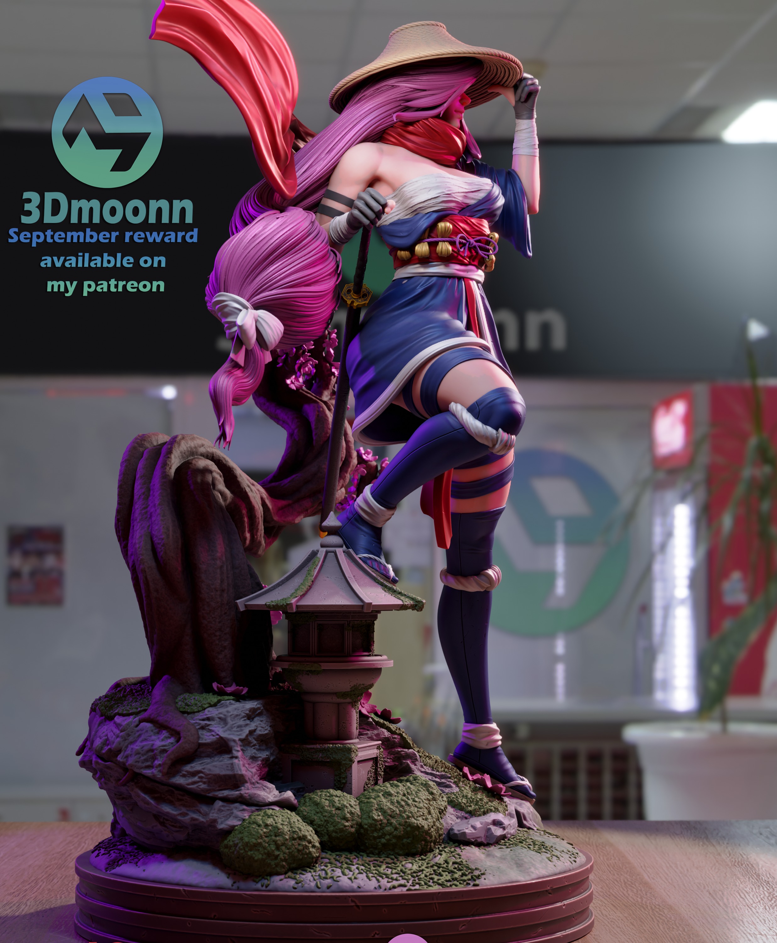 psylocke - marvel 3D print model_5