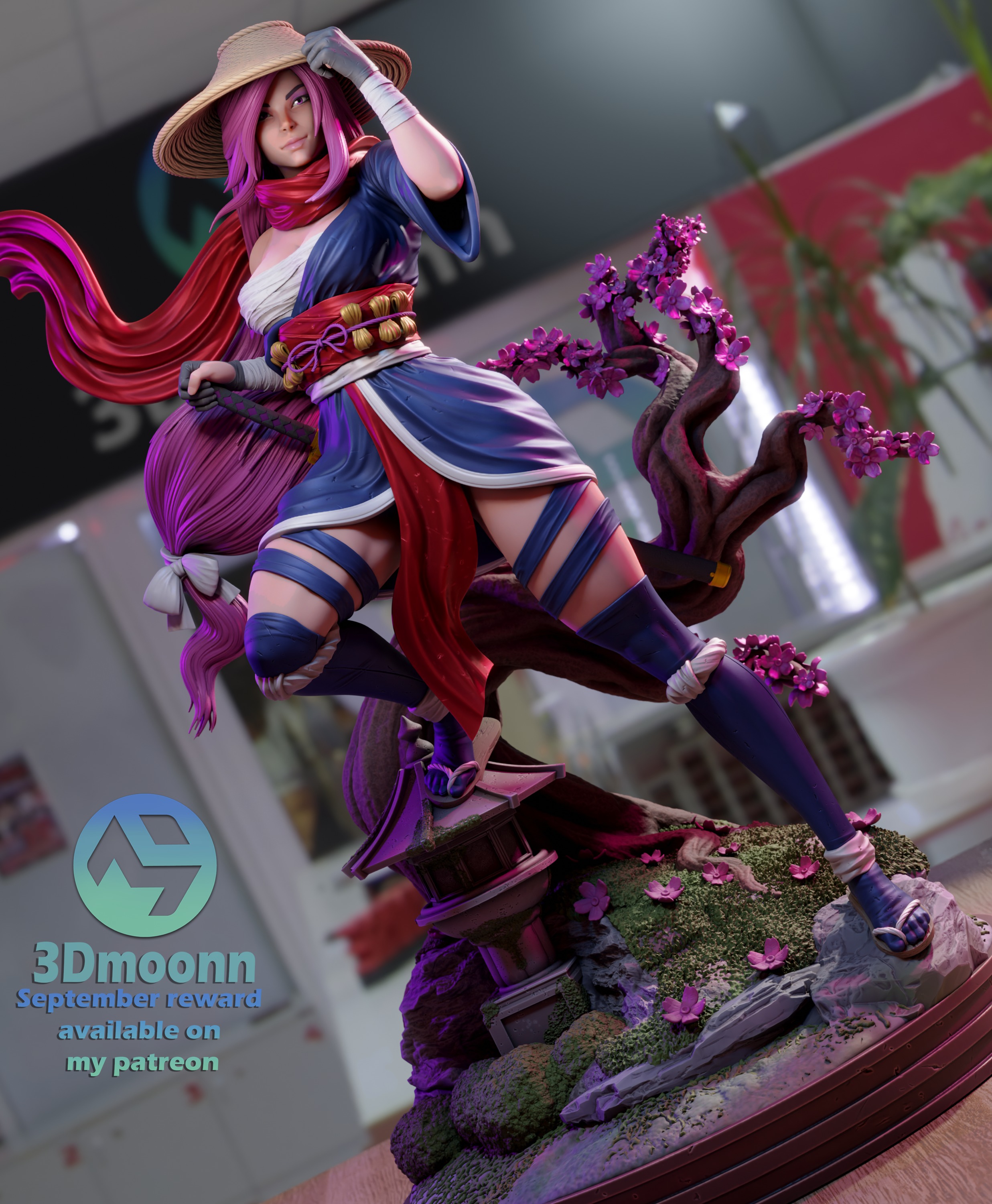 psylocke - marvel 3D print model_8