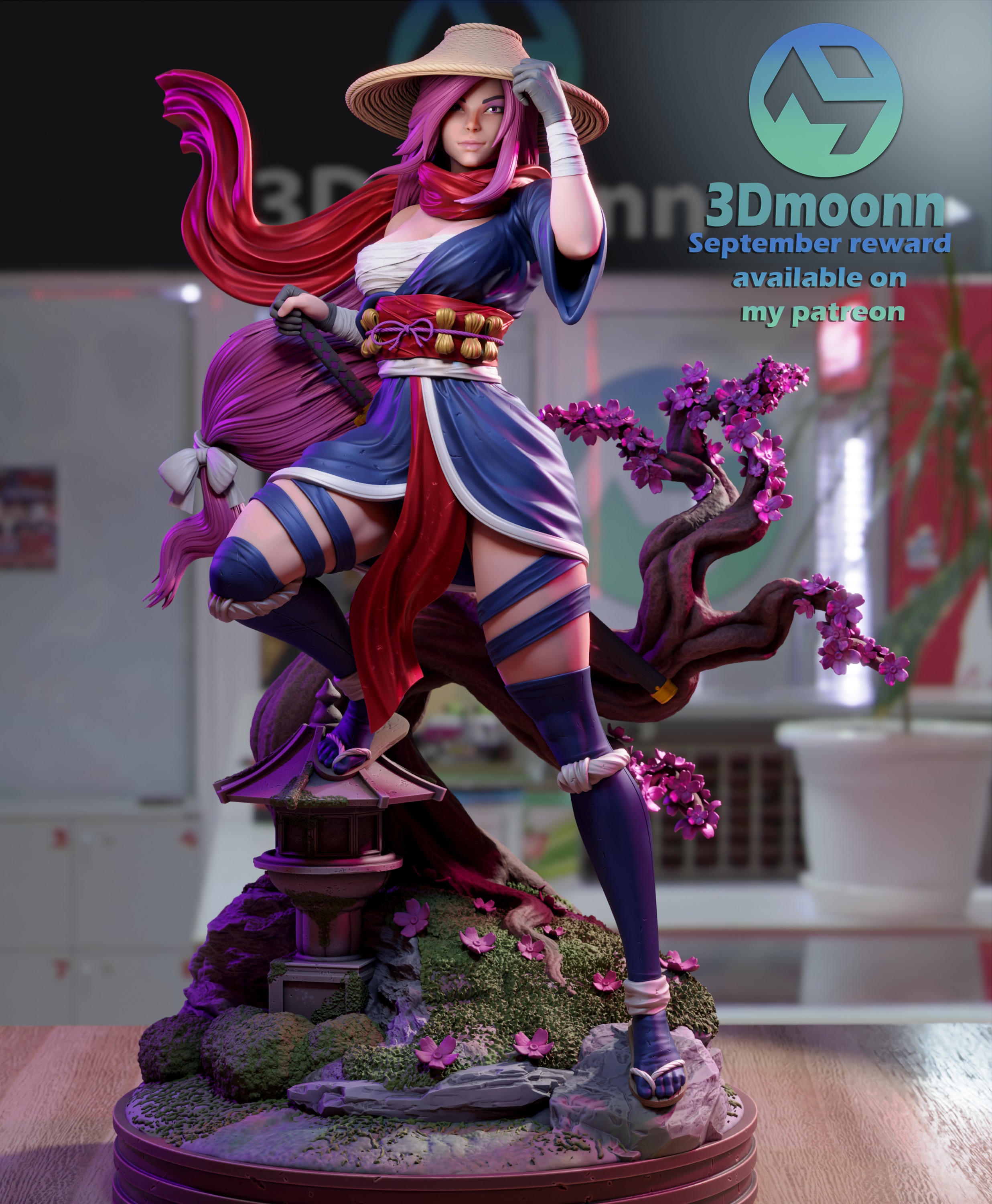 psylocke - marvel 3D print model_1