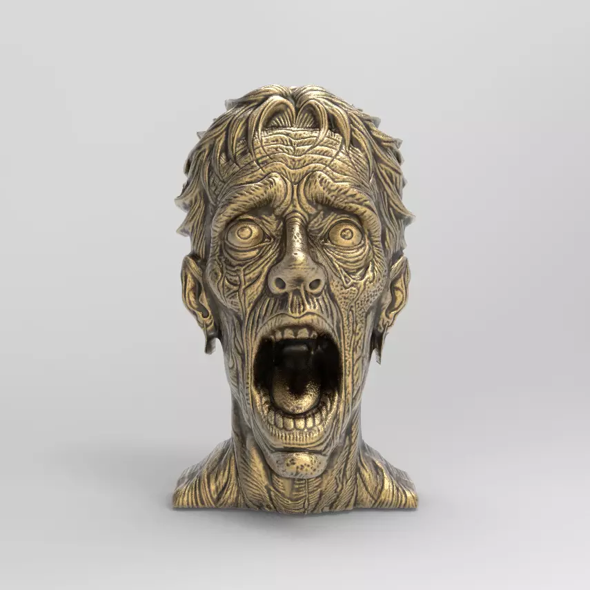 zombie decor  3D print model_0