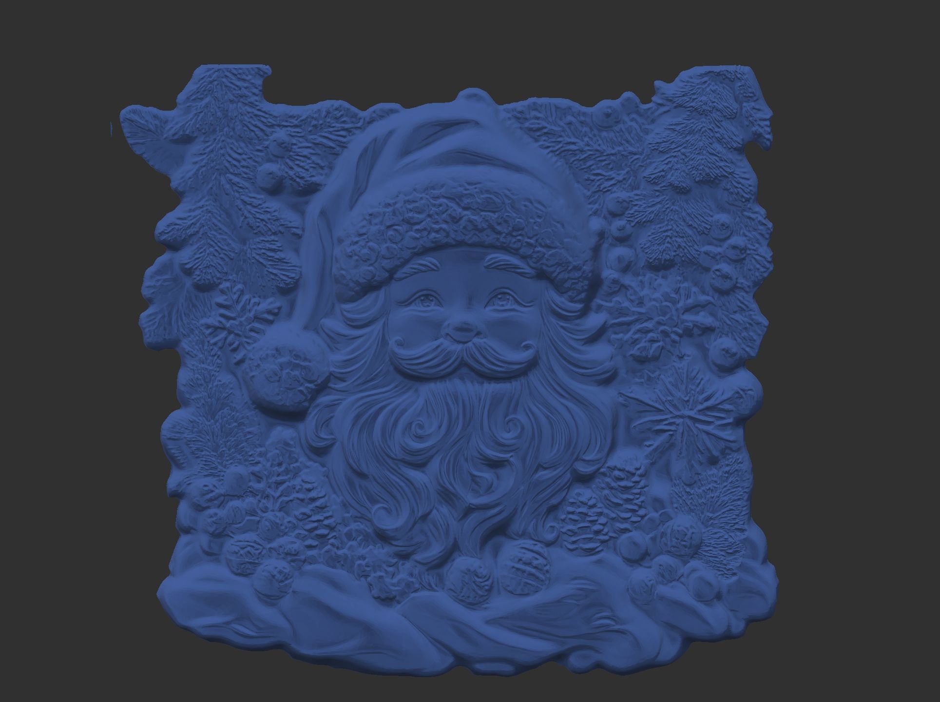 sanda frame wall decor  3D print model_5