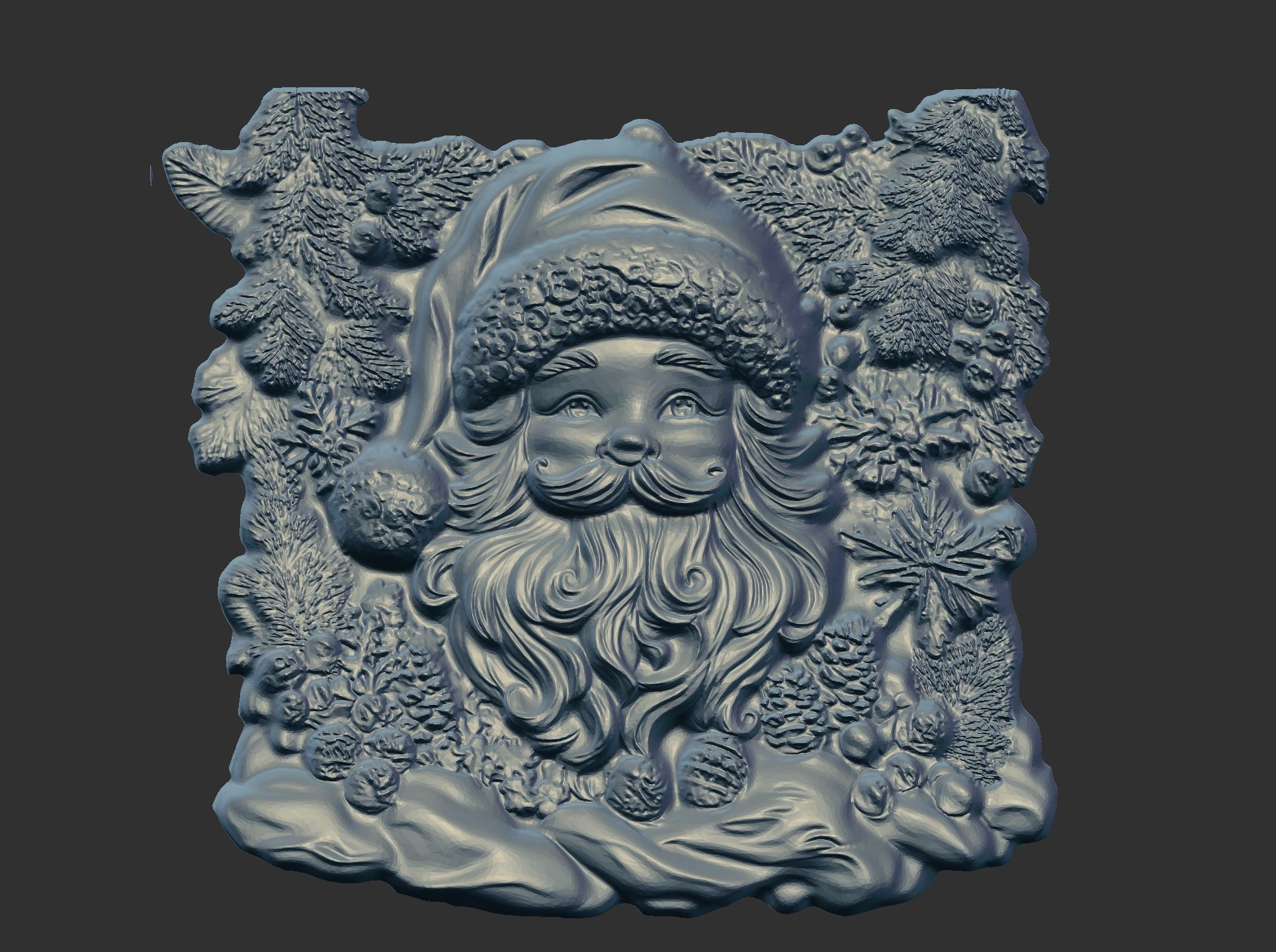 sanda frame wall decor  3D print model_8