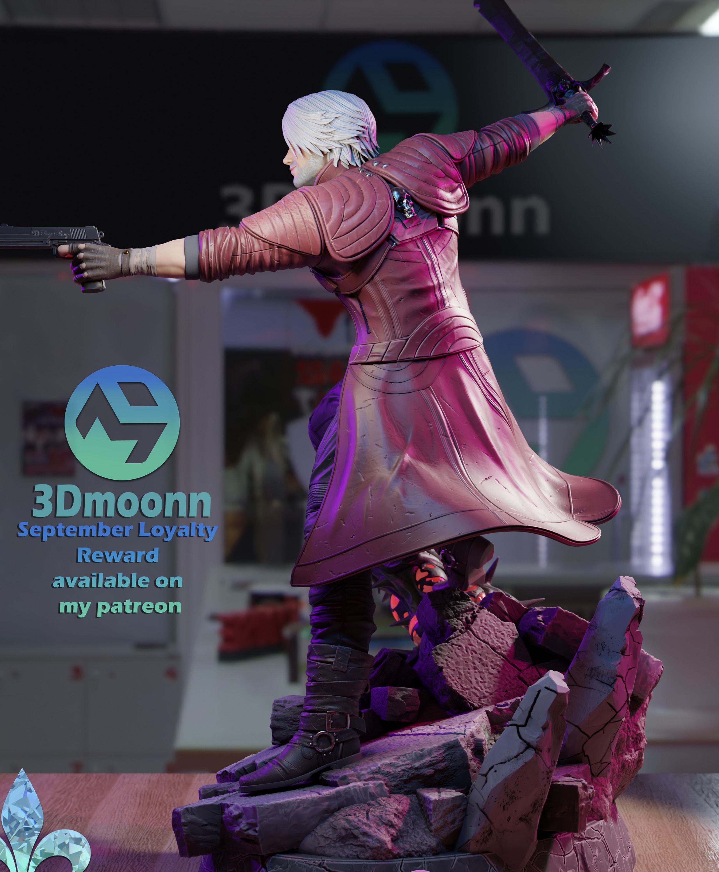 Dante - Devil May Cry 5 3D print model_7