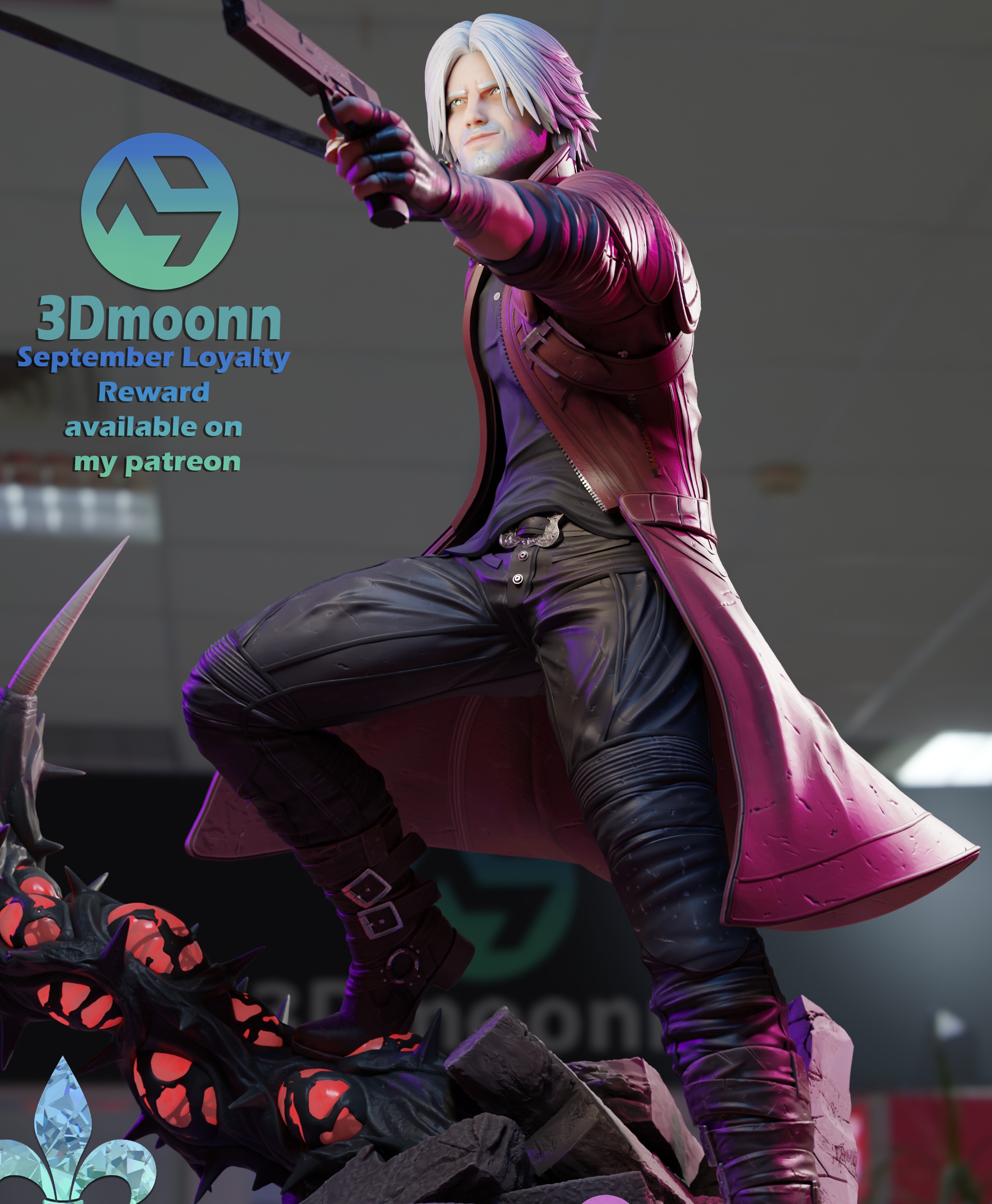 Dante - Devil May Cry 5 3D print model_8