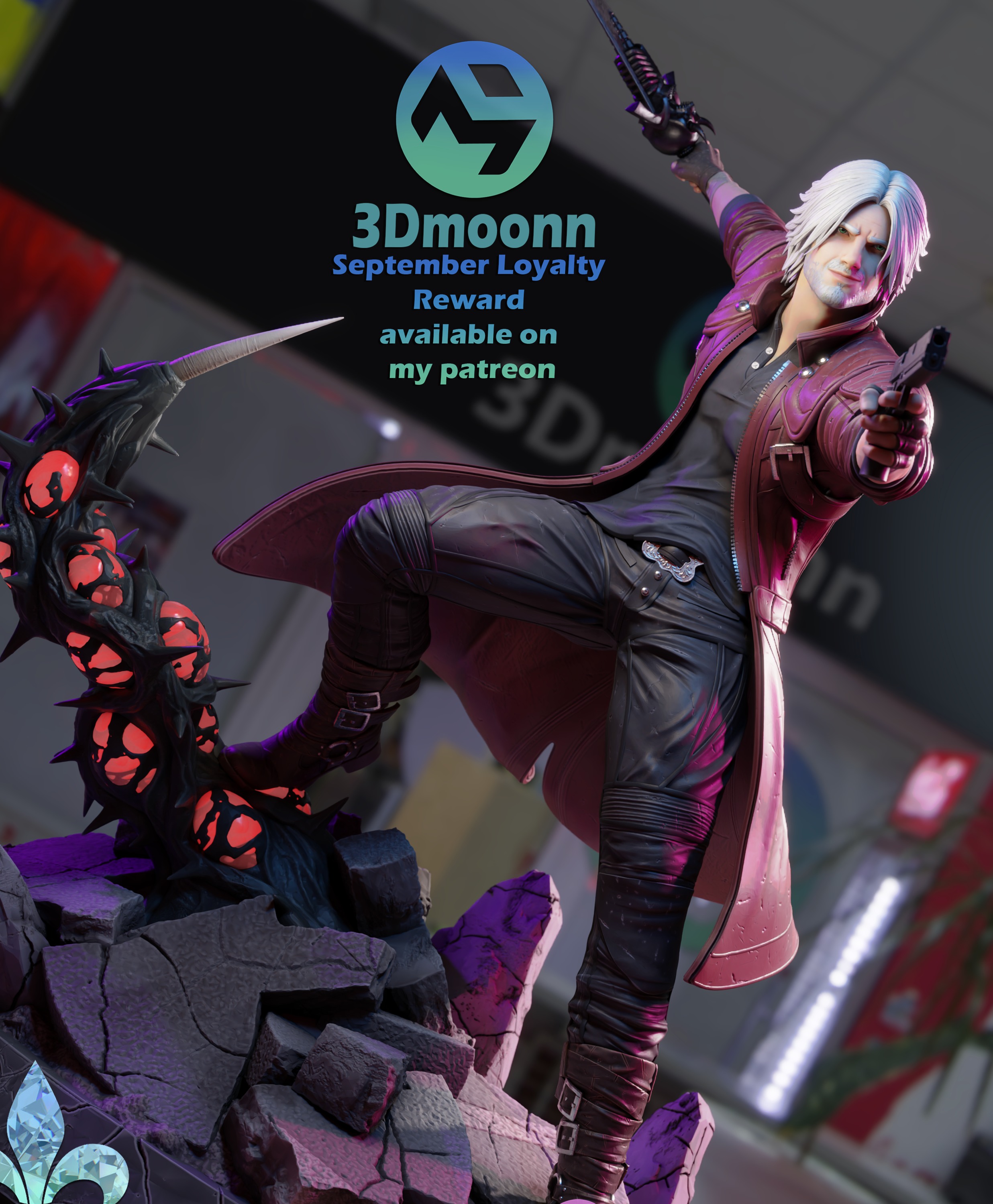 Dante - Devil May Cry 5 3D print model_6