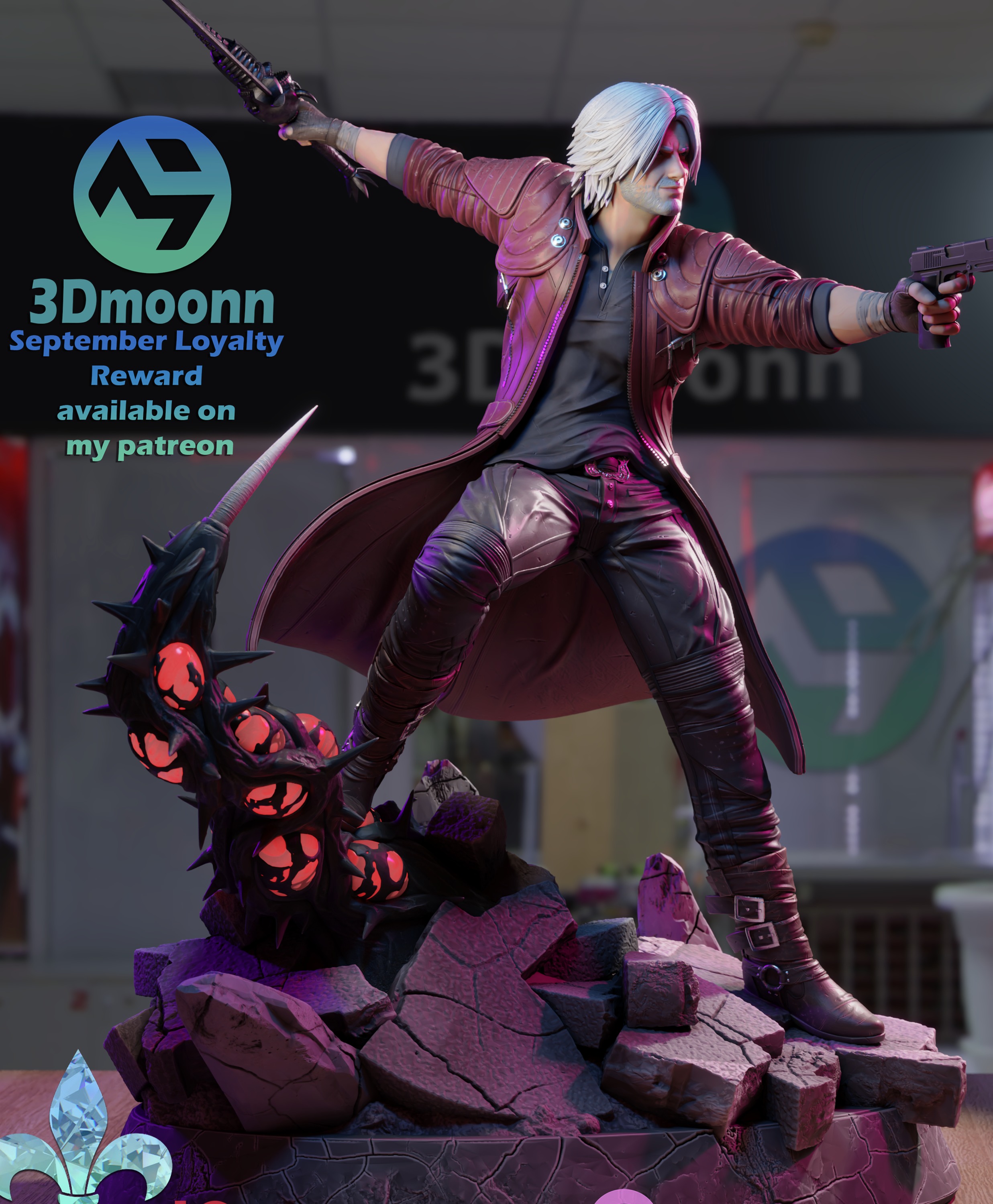 Dante - Devil May Cry 5 3D print model_4